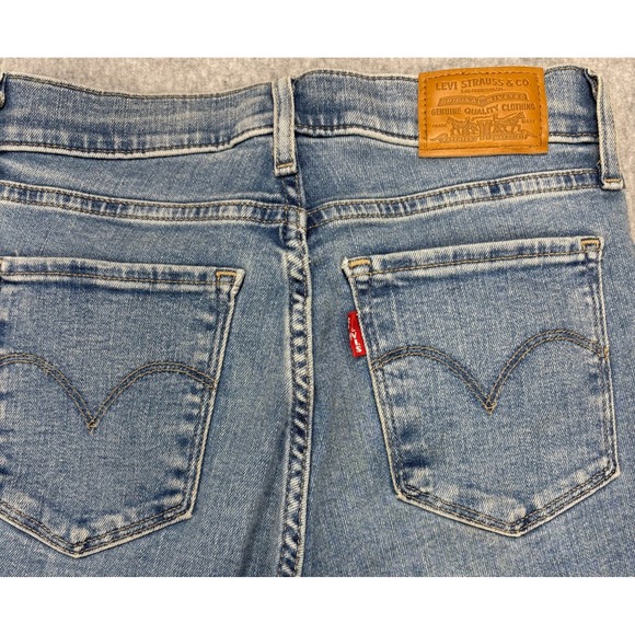 Levi's Premium 311 Shaping Skinny Jeans Women Sz 24 Blue Medium Wash Denim Basic - Picture 6 of 10